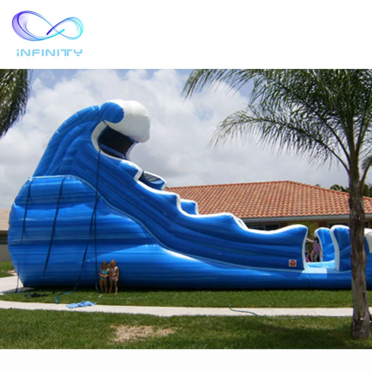 Infinity Manufacturer Water Slide Inflatable Kids Inflatable Water Slide Bounce House Commercial Inflatable Wet Dry Slide