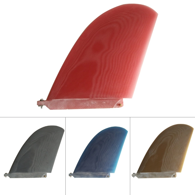Sanded Design Fiberglass Longboard Fin Single Surfboard Fin