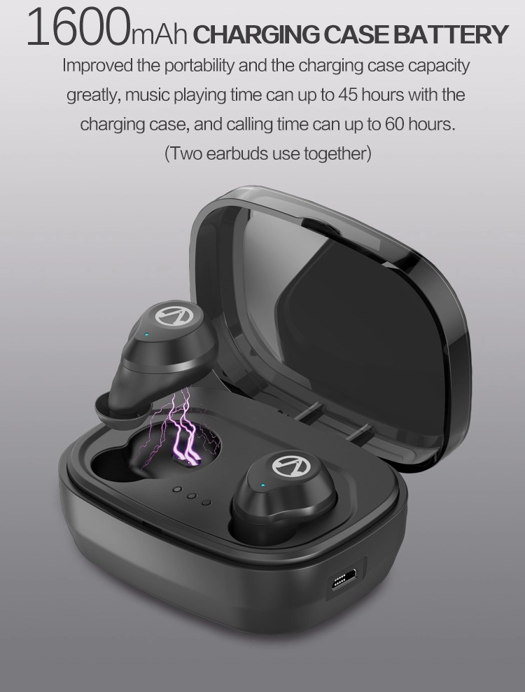 Bluetooth Headphone Earbuds Tws X10 Support Siri Wake Headset Earphone with Mic Mi