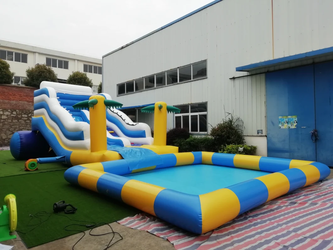 Inflatable Water Slides Kids Large Inflatable Pool Slide Inflatable Water Slides for Sale Commercial