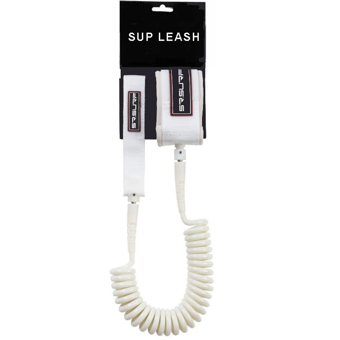 Sup Foot Leash Coiled Sup Leash Canone Leash Kayaka Leashes with Ankle Calf Cuff