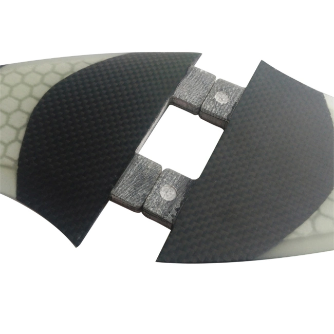 Half Carbon Surfboard Fins Fcs Middle Fins with Carbon Line