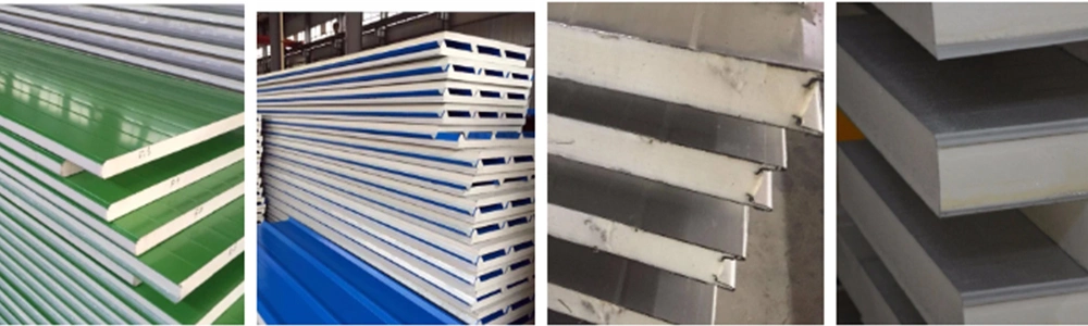 Custom Cold Rooms PU Roof/Wall Sandwich Panel PU for Building