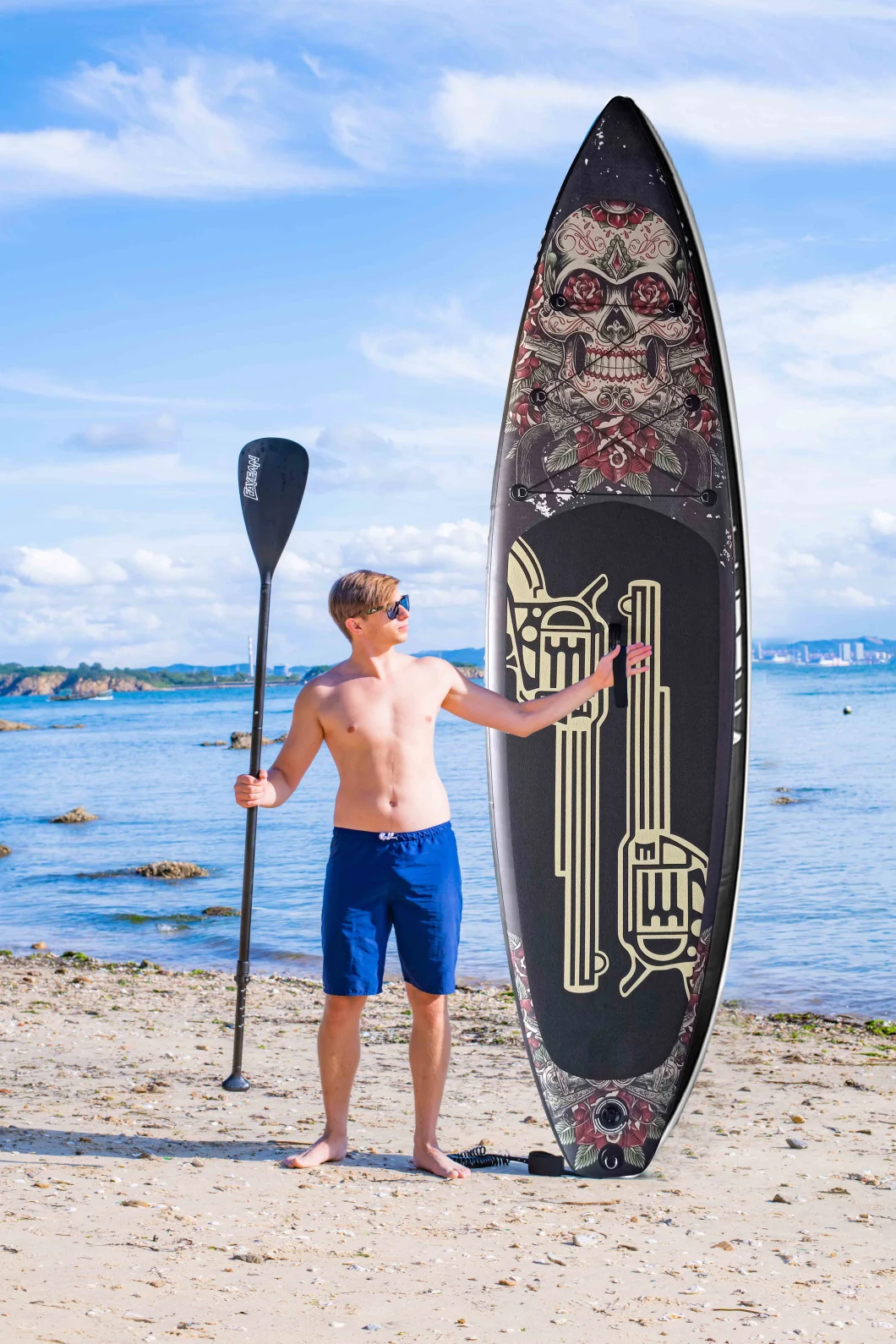 Custom EVA Sup Inflatable Surfing Wholesale Wake Inflable Leash Jetsurf Electric Surf Stand up Surfboard Paddle Board with Fins Bag Motor