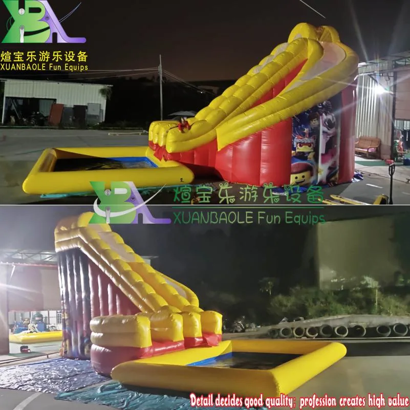 Factory Customized Design Kids Twist Water Slide Inflatable Giant Inflatable Water Slide for Sale
