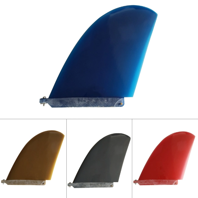 Sanded Design Fiberglass Longboard Fin Single Surfboard Fin