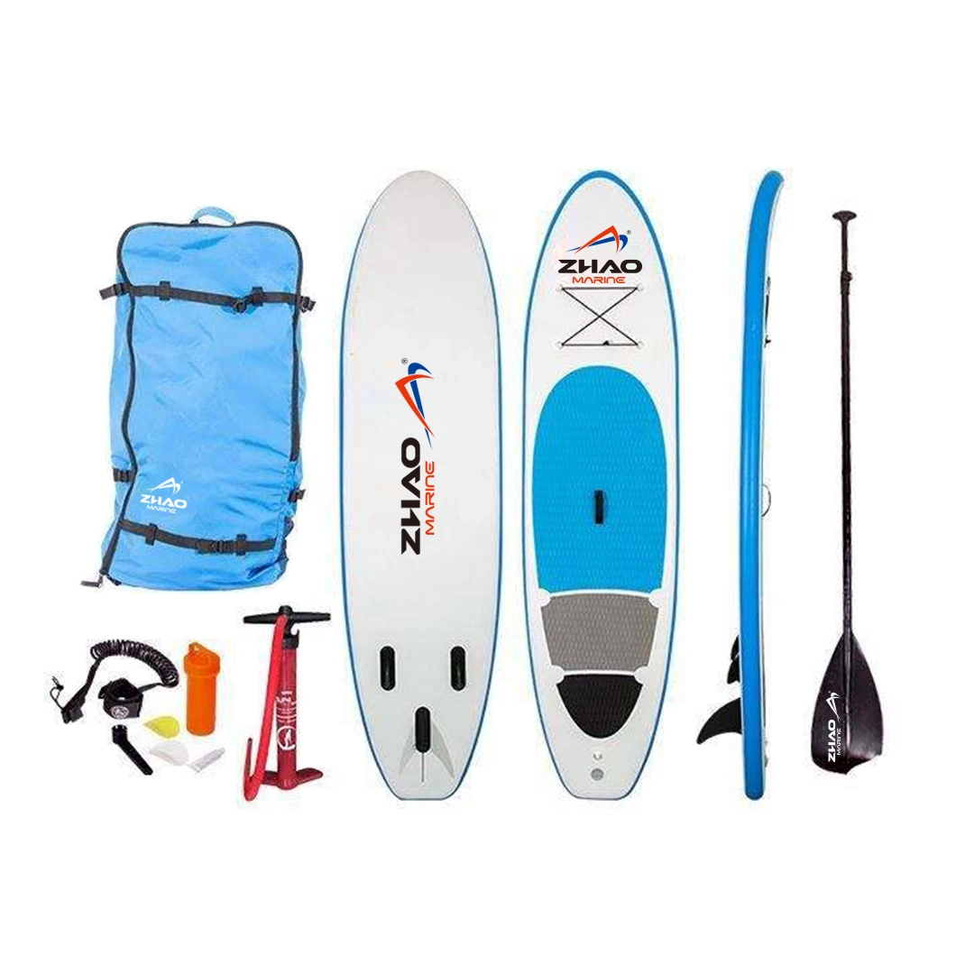 PVC Drop Stitch Material Water Surf Sports Longboard Stand up Paddle Surfing Board Inflatable Board