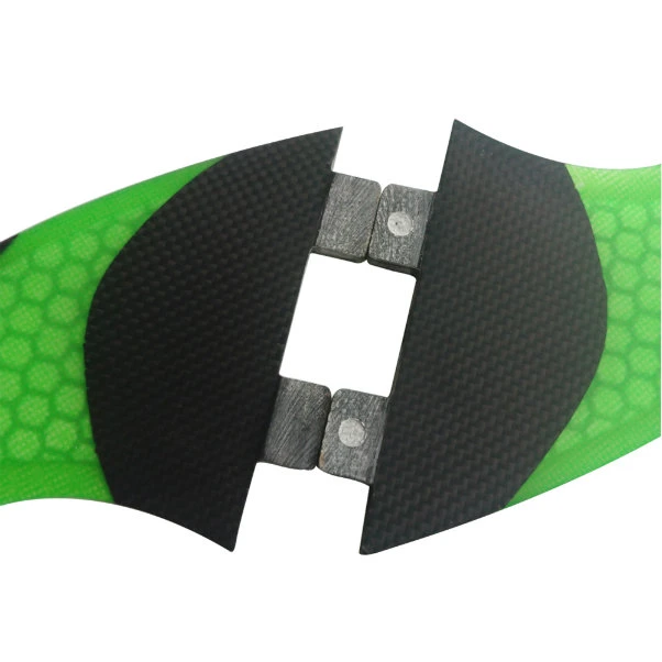 Half Carbon Honeycomb Fcs 2 Fins for Surfboard OEM Logo