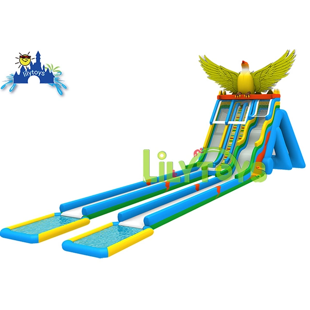 Beach Inflatable Water Slide with Pool Inflatable Water Slide for Kids and Adults