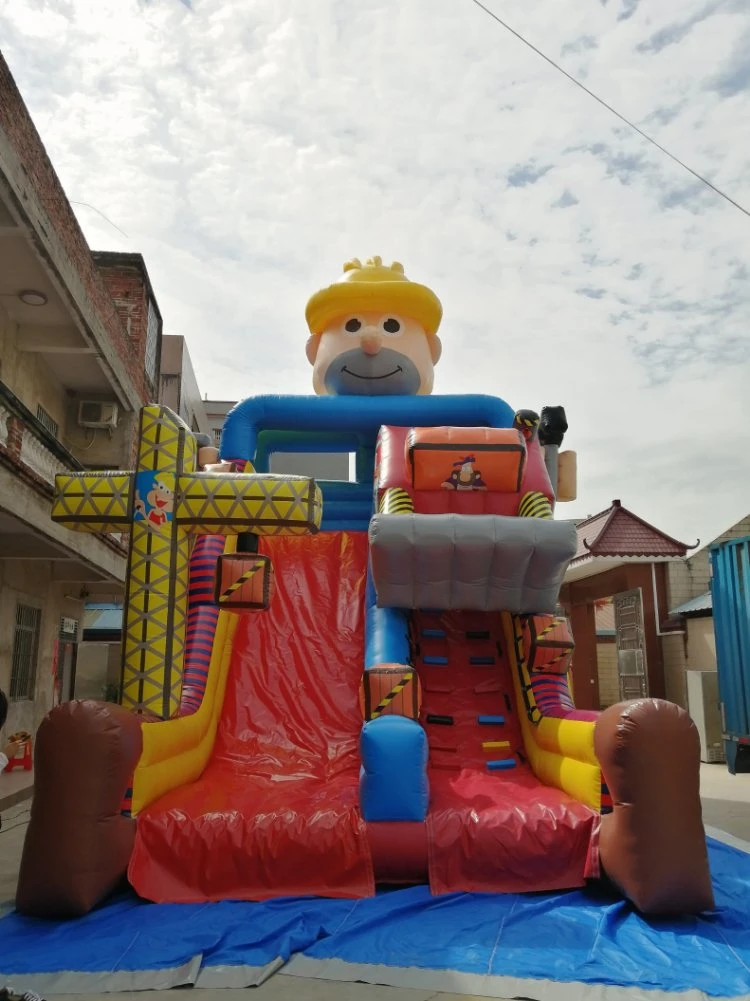 Commercial Inflatable Giant Slide Outdoor Inflatable Jumping Castle Bouncy Slide Kids Inflatable Slide for Fun
