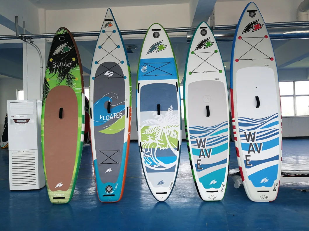 High Quality Inflatable Drop Stitch Surfing Board Sup Paddle Board Bamboo Sup