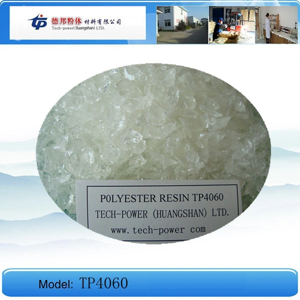 Epoxy Polyester Powder Coatings Carboxyl Saturated Polyester Resin Tp4060 with Epoxy Resin