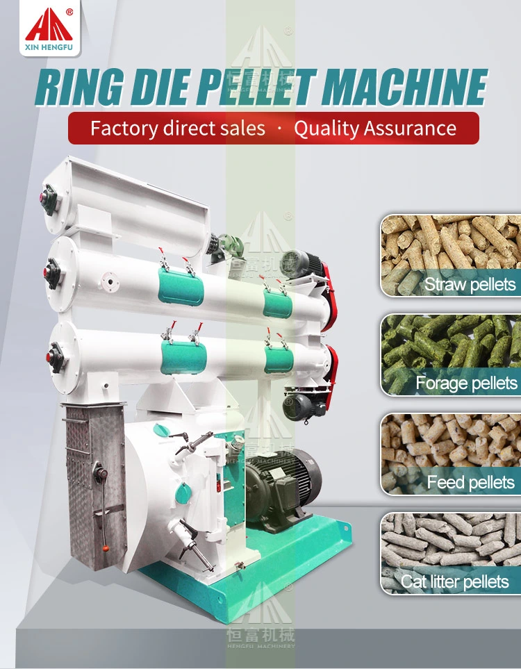 Hot Sale High Quality Farm Szlh Series Ring Die Feed Pellet Machine for Sale