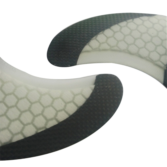 Half Carbon Surfboard Fins Fcs Middle Fins with Carbon Line