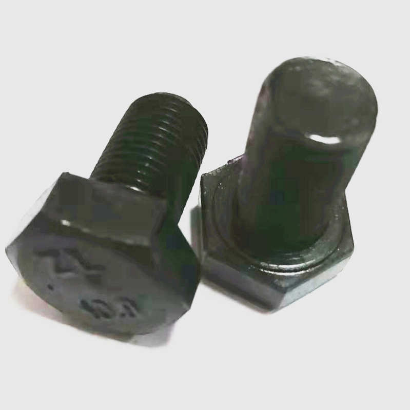 High Quality High Strength Black Hexagon Head Bolt M16 DIN933 DIN931 Made in China