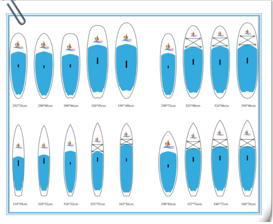 Wood Color Soft Surfboard Paddle Board