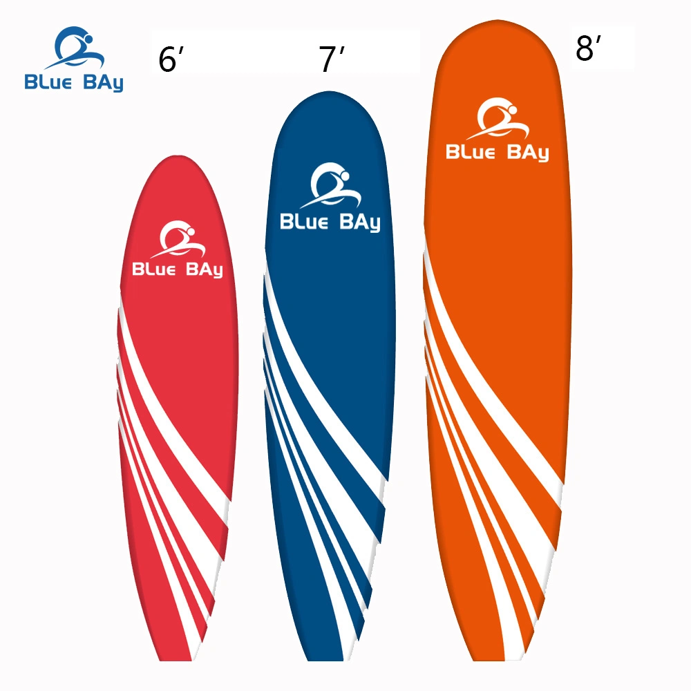 Super Quality 7FT Soft Top Softboard Malibu Soft Surfboard for Beginners Surfing