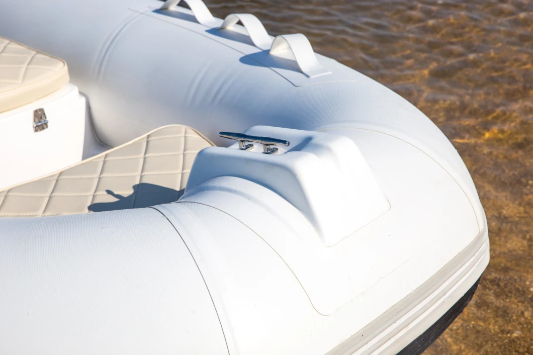 Hot Sale CE 11.8FT Mini Small Fiberglass Inflatable Motor Boat for Sale