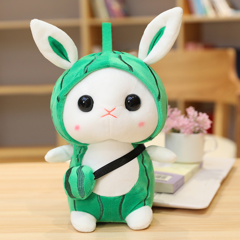 New Design Soft Stuffed Rabbit Made of Super Soft Velboa Plush Cute Rabbit Toys for Kids