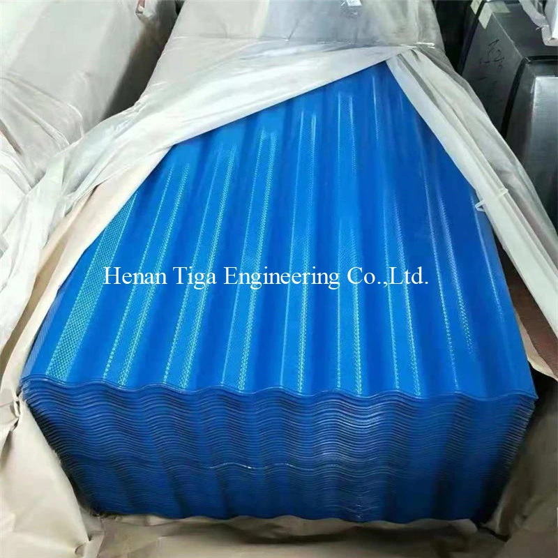 Color Coated Prepainted Corrugated Metal Roofing Facade Siding Ceiling Panels