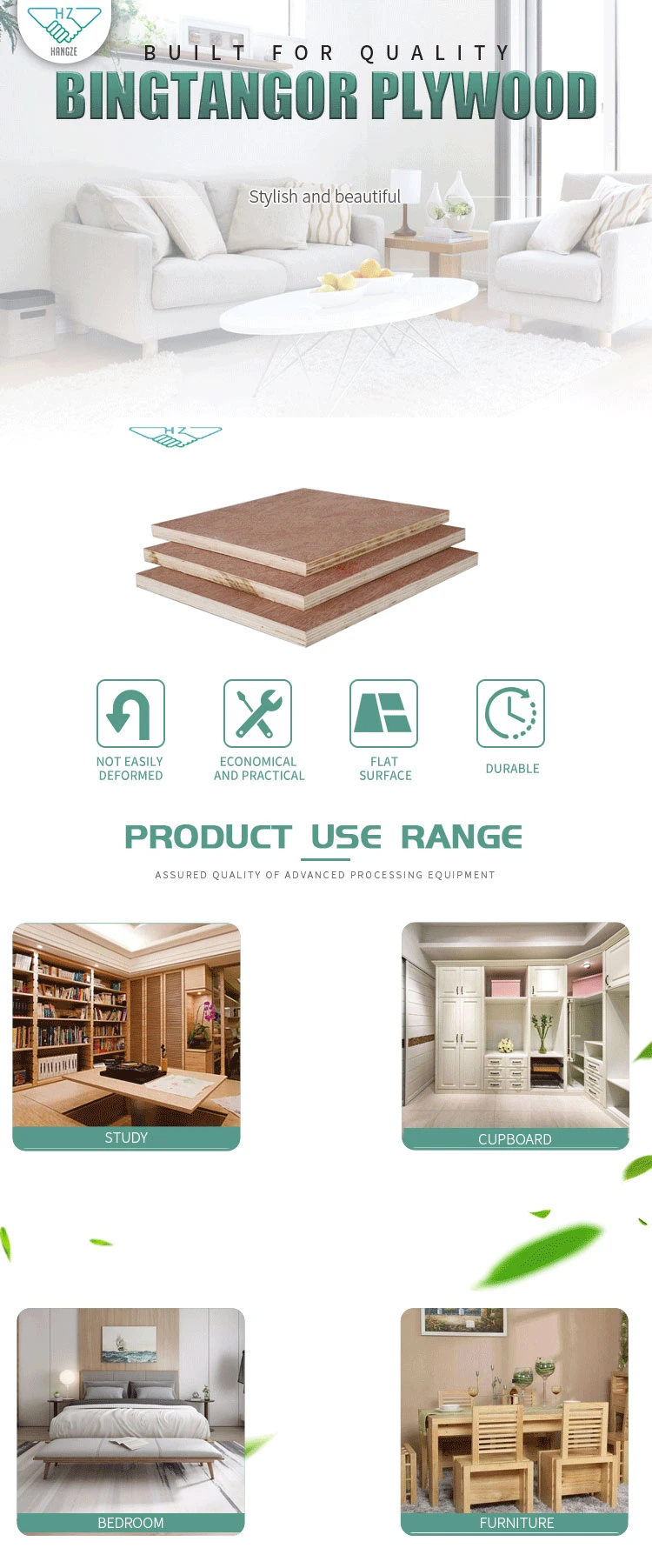 Plywood/4*8 Cheap Carb2 9mm 12mm 15mm 18mm Plywood/Commercial Plywood/Furniture Grade