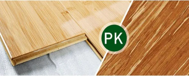 Bamboo Tongue and Groove Wood Floor Carbonized Strand Woven Bamboo Flooring