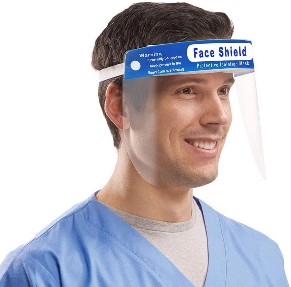 Face Shield Pet Visor Safety Anti Fog Full Face Shield Clear Full Face Shield