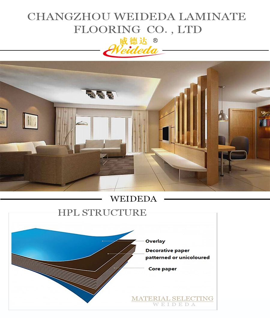 3mm Customized Size Wooden HPL Sheets