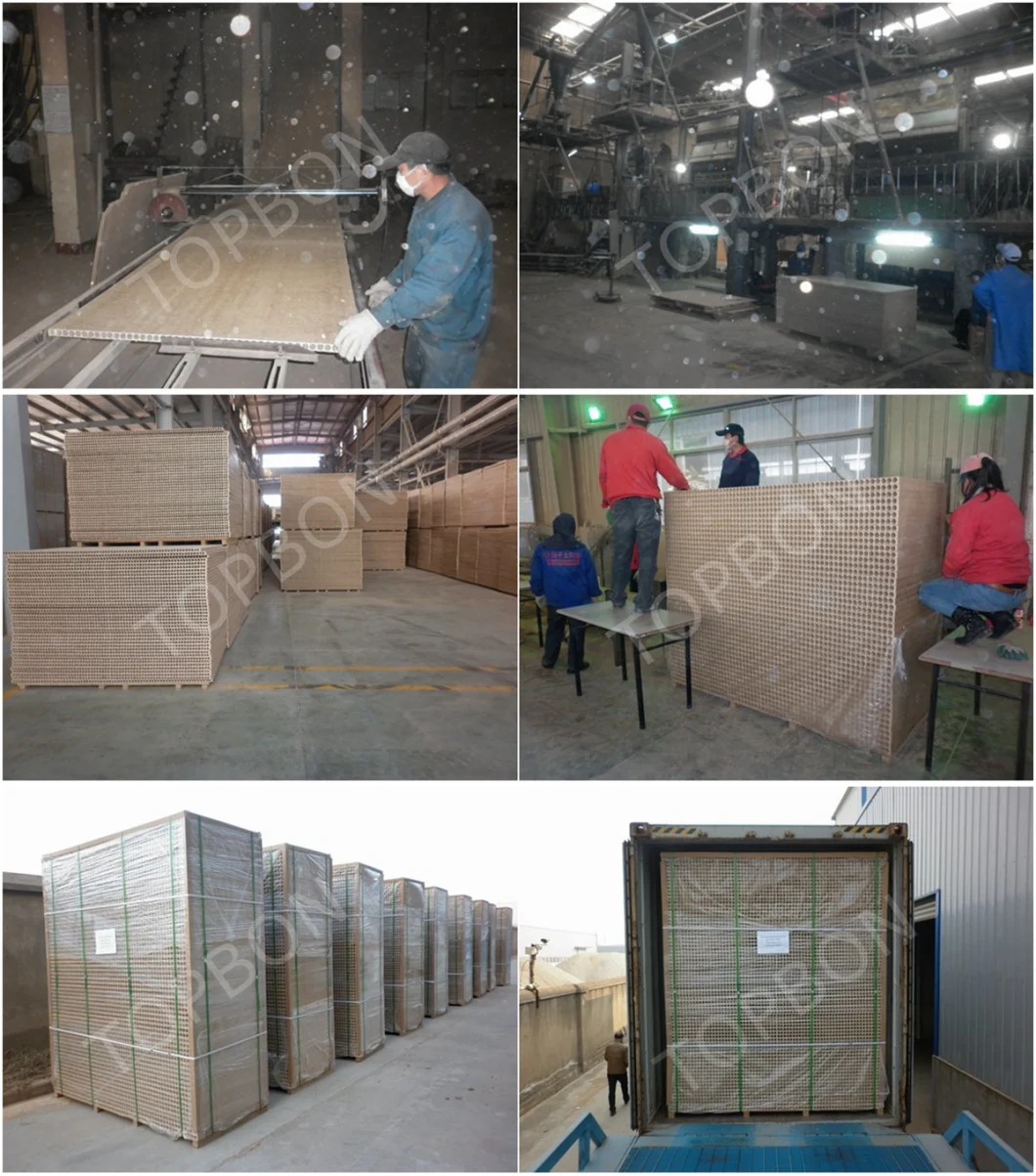 Hollow Core Particle Board/Tubular Particle Board/Tubular Chipboard with Cheap Price