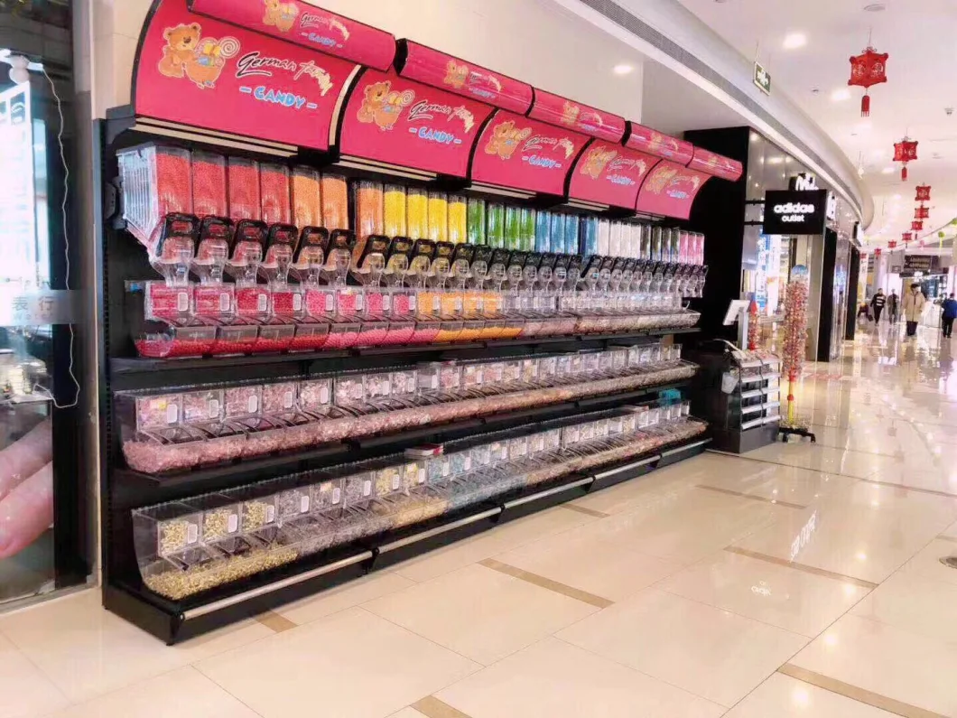 China Supplier Supermarket Gondola Shelving Display Supermarket Shelf Candy Display Shelving