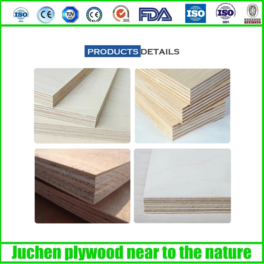 2-25mm Cheap Commercial Plywood / Okume Plywood with EPA Certificate / Carb Garde Plywood Furniture Decoration
