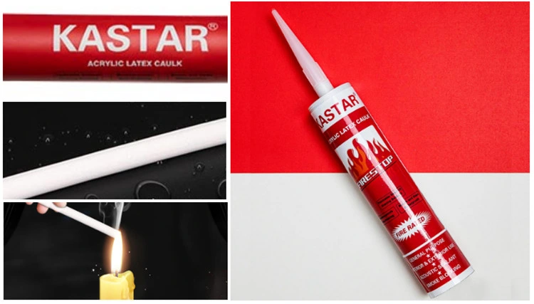 Kastar Fireproof Acrylic Sealant 300ml for Firestop Door