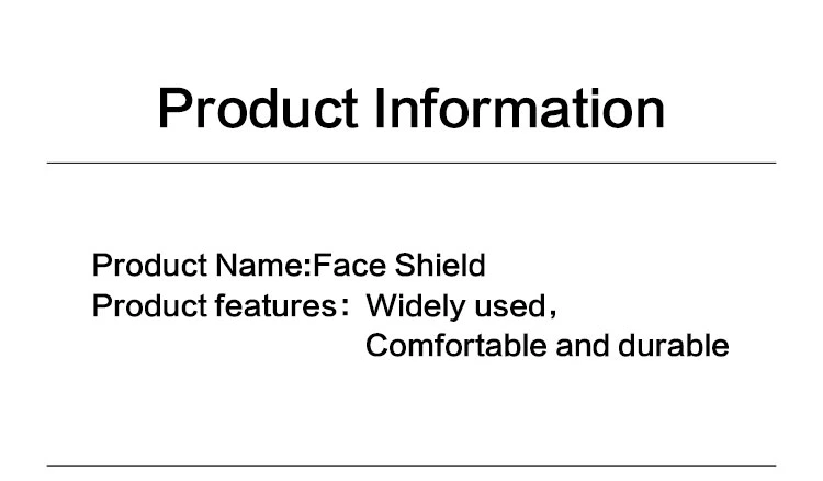 Anti-Droplet Mask Anti-Fog Protection Full Face Eye Frame/Full Face Shield