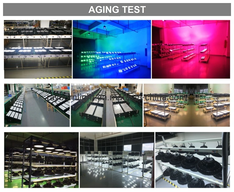 Factory Directly Sale Adjustable Panels Deformable 80W 100W Workshop Ceiling LED Garage Lighting for Warehouse