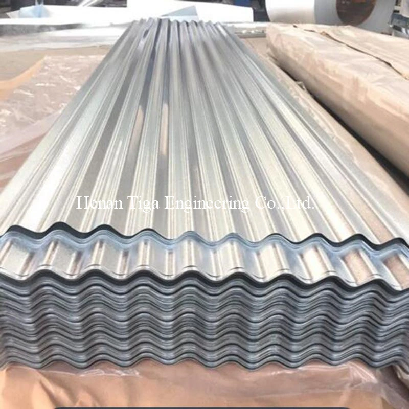Metal Roofing Siding Cladding Aluzinc Corrugated Panels