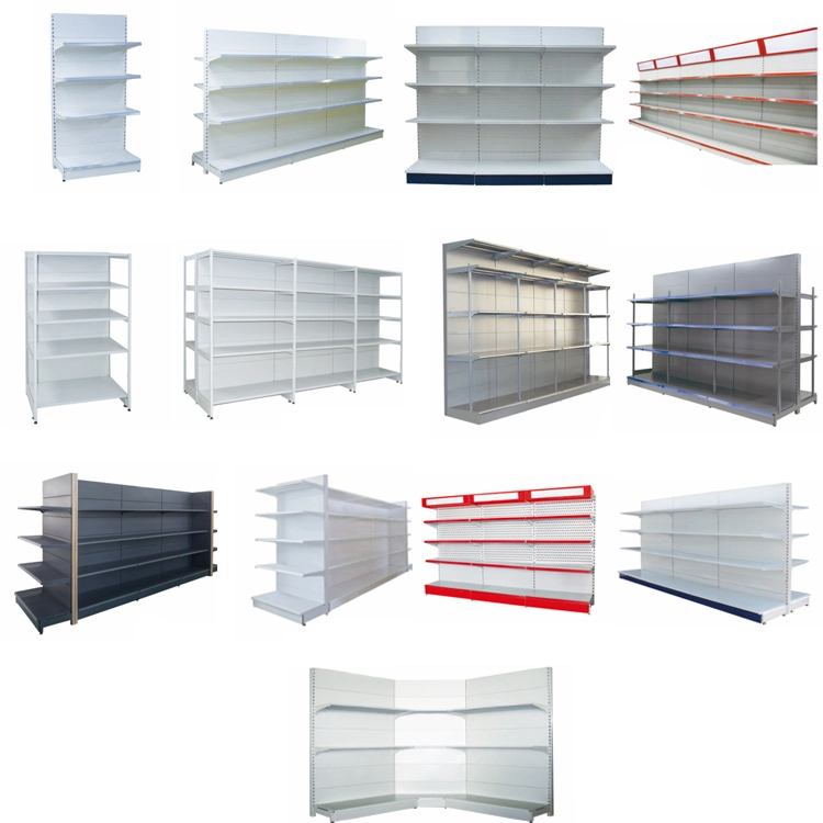 Hot Sale Top Steel Cosmetic Retail Shelves Supermarket Shelves