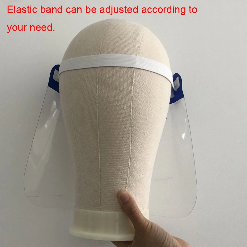 Adjustable Respirator Safe Reusable Full Face Isolation Shield Anti Fog Transparent Splash Protecive Full Face Shiled