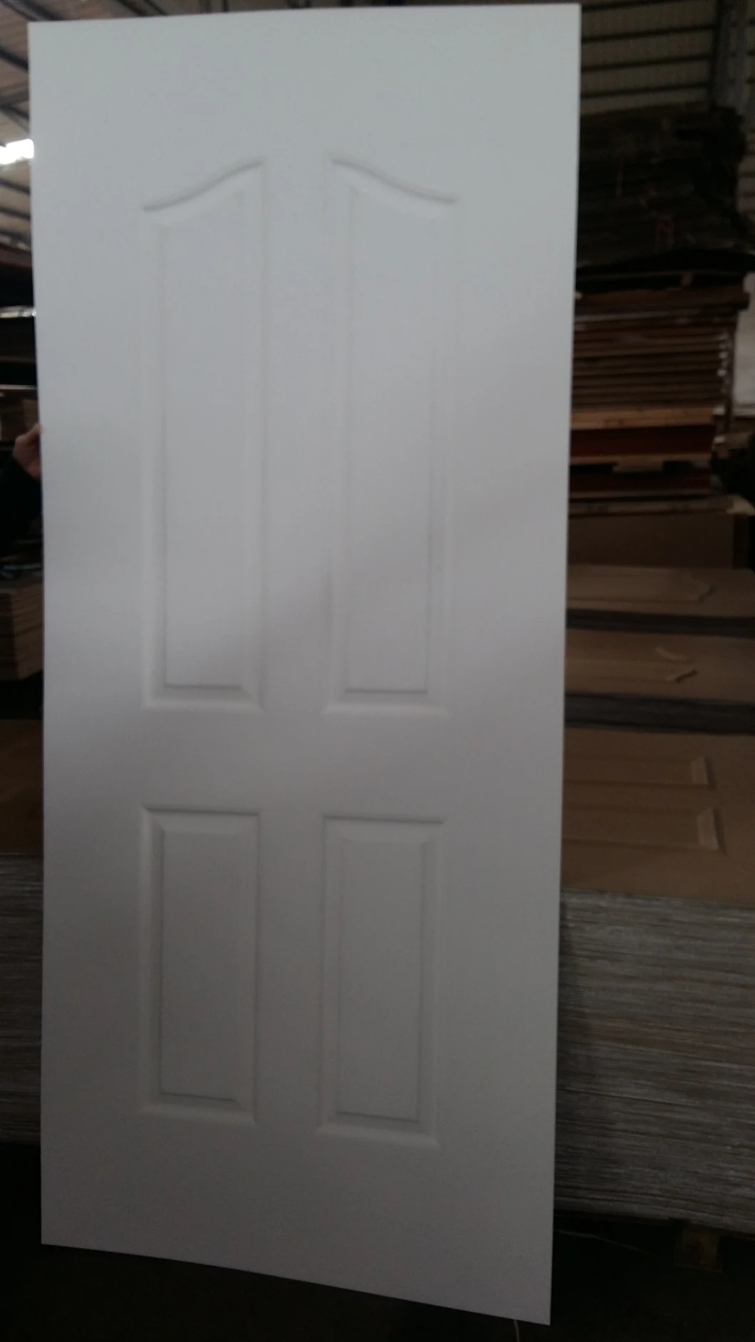HDF Door Skin Size in White Painted Thickness 3mm 4mm