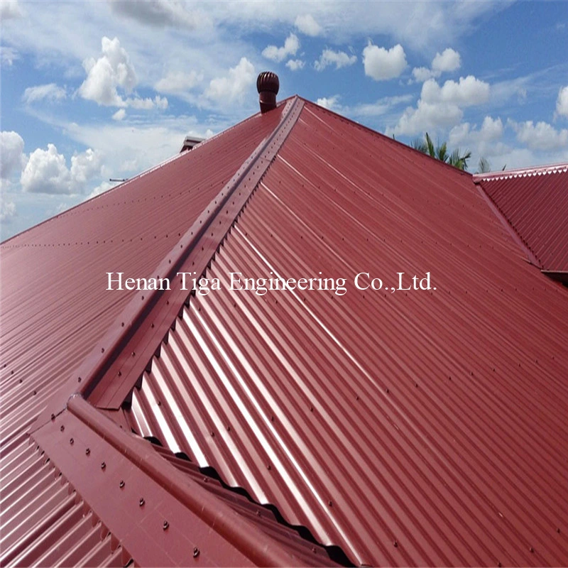 Color Coated Prepainted Corrugated Metal Roofing Facade Siding Ceiling Panels