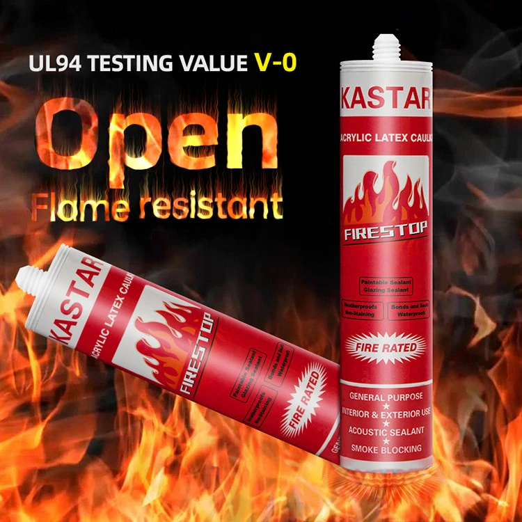 Kastar Fireproof Acrylic Sealant 300ml for Firestop Door