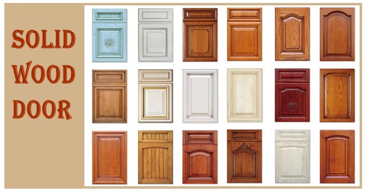Birch Solid Wood Door Plywood Carcass Painting Kitchen Cabinet From China