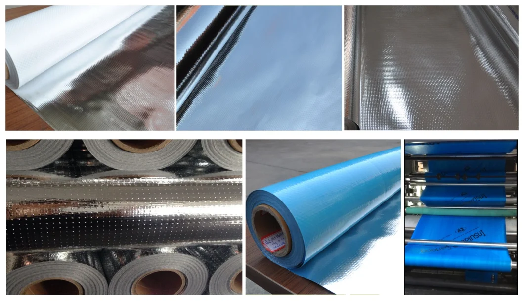 Fireproof Aluminum Foil Faced Fiberglass Reflective Heat Insulation Board