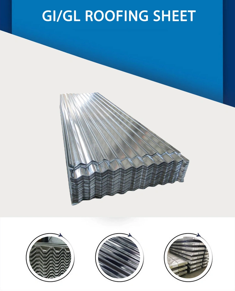 Galvanzied Steel Roofing Corrugated Sheet Manufacturers Sizes
