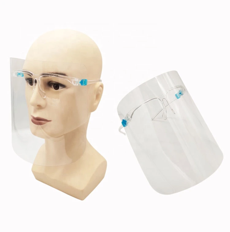 Anti-Fog Full Face Shield Eye Head Face Protective / Full Face Shield with Glasses