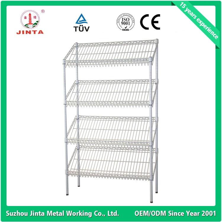 Competitive Factory Direct Price Wire Shelving, Steel Shelving (JT-F09)