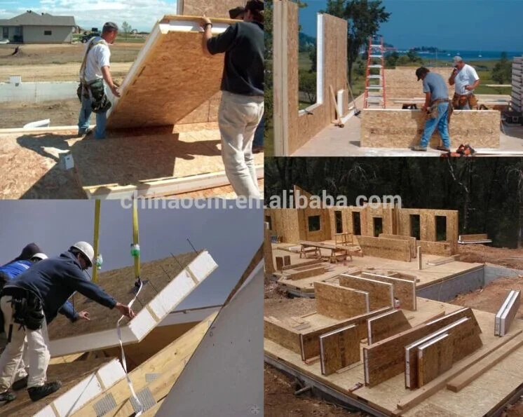 Korea Exported Light Weight OSB EPS Structural Board