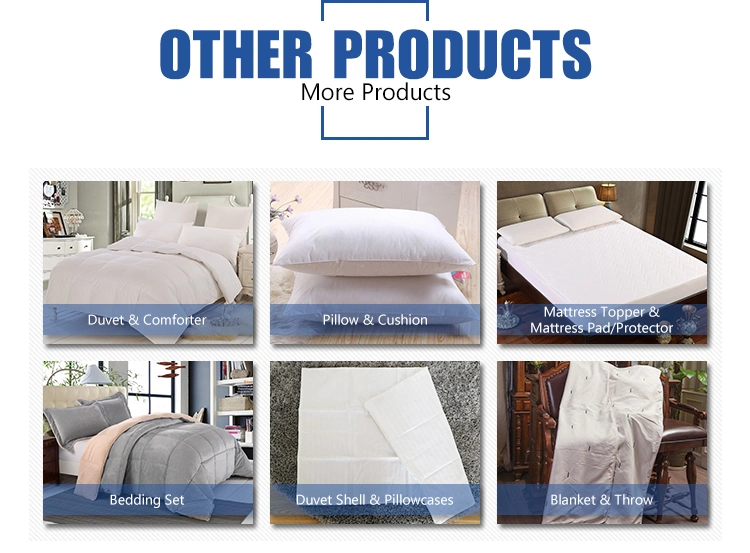 High Quality 5 Star Hotel Bed Mattress Vacuum Pack Memory Foam Waterproof Mattress Topper