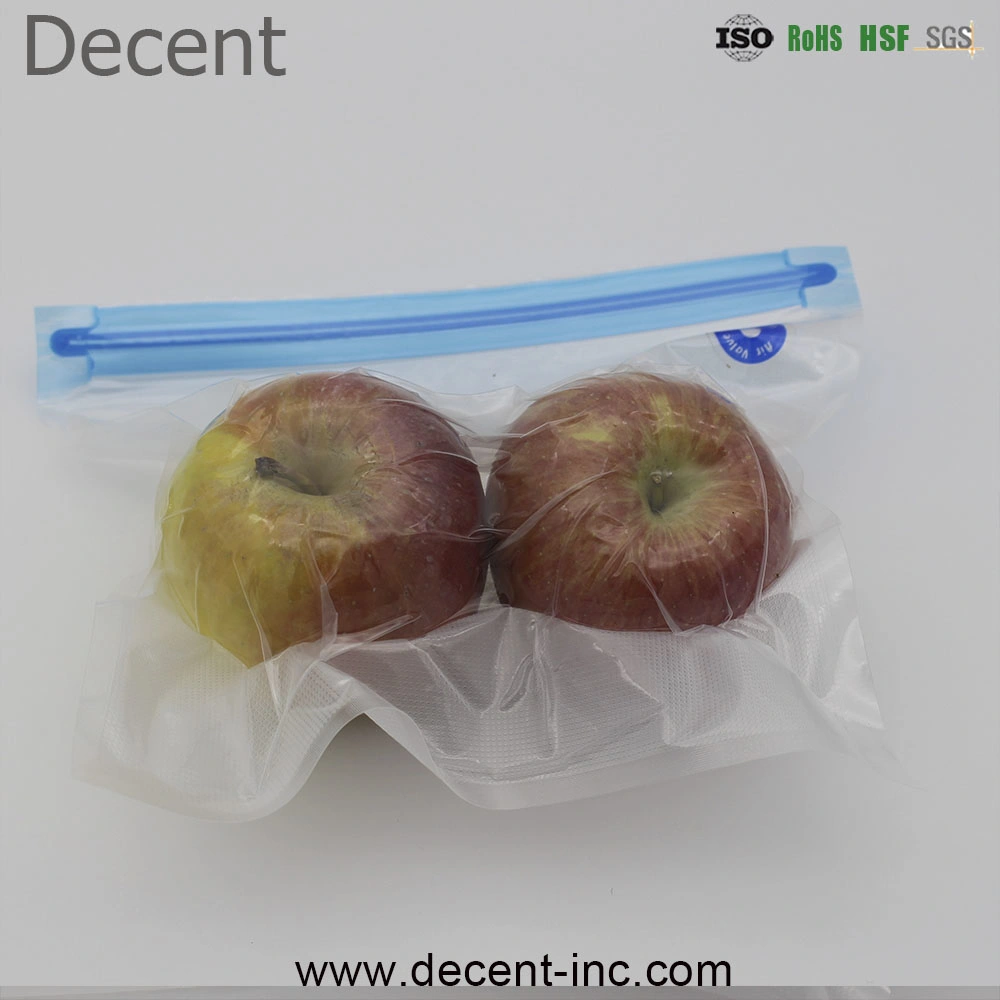 Decent High Quality Wholesale Vacuum Seal Food Bags Reusable Plastic Sous Vide Vacuum Compression Bag