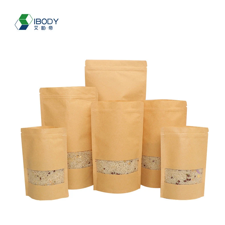 Tea Snack Sealing Bag Manufacturers Wholesale General Food Packaging Bag with Glossy/Matte Window