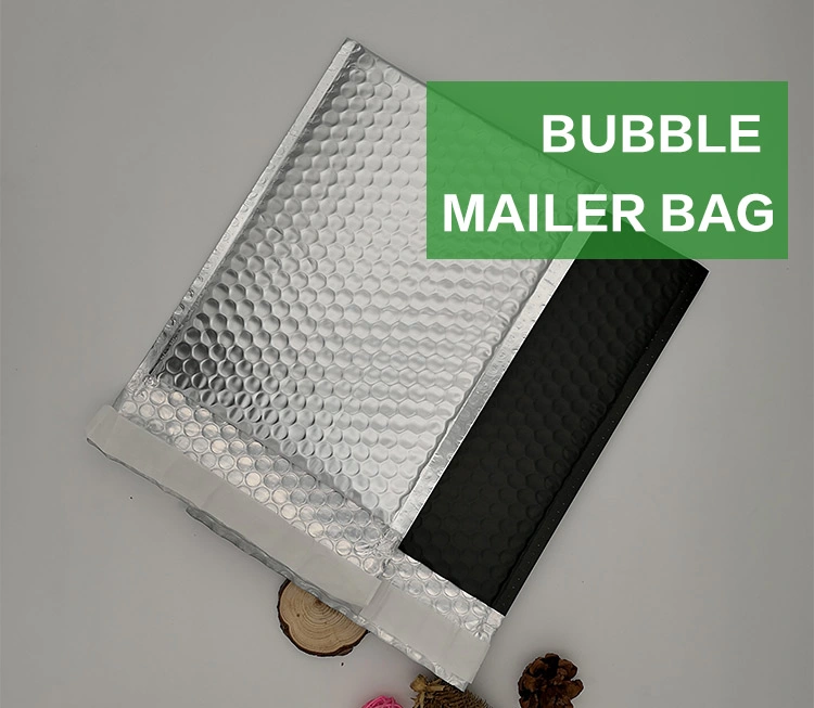 Wholesale Glossy Bubble Packaging Bag Matte Courier Mailer Bag